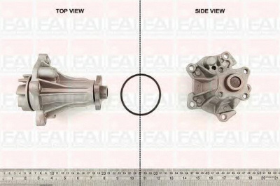 FAI AUTOPARTS wp2934 -  Водяной насос